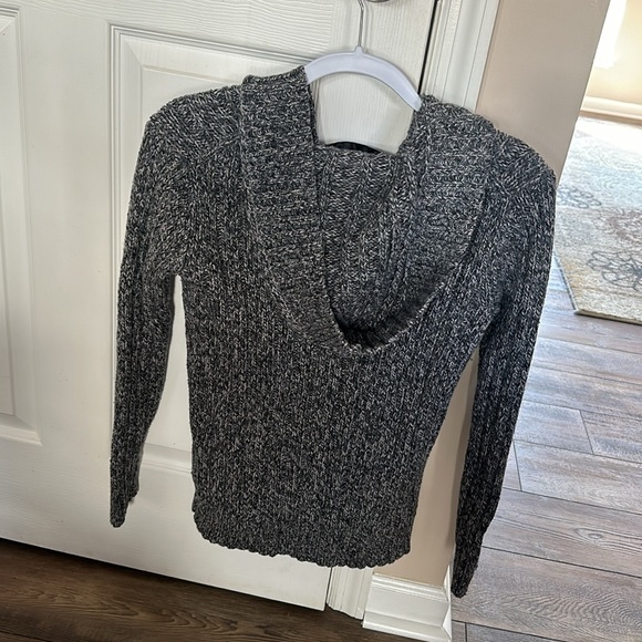 Old Navy hooded button up sweater - Picture 2 of 3